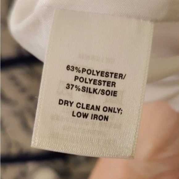 Lafayette 148 New York Damaris Tropical Print Fil Coupe Damaris Size 8 Women's - Picture 8 of 12